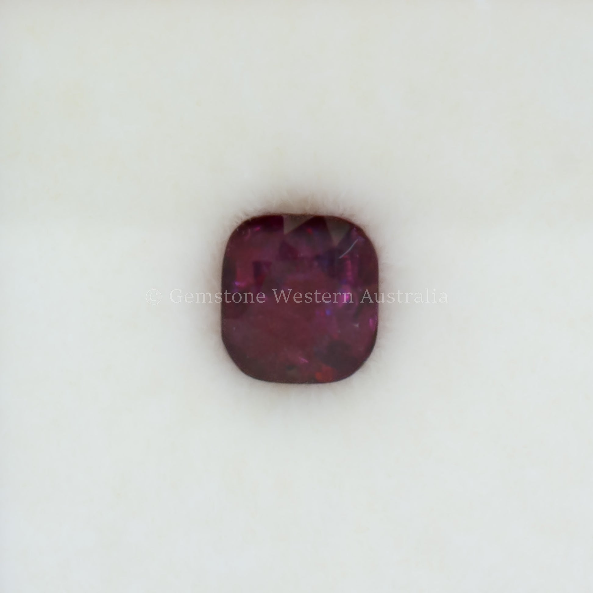 1.05 Ct Natural Unheated Ruby - Cushion Cut