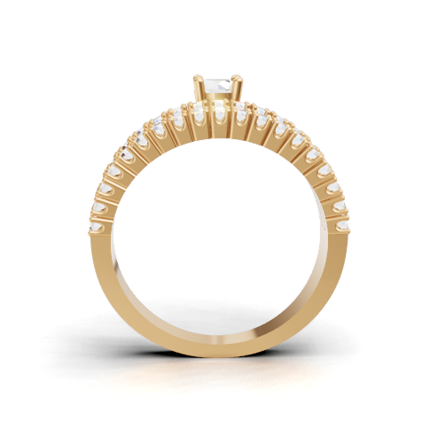 round-14k yellow gold|round-18k yellow gold