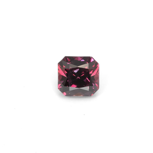 front view of 1.15CT Natural Unheated Brown Sapphire – Octagon Step Cut Loose Gemstone