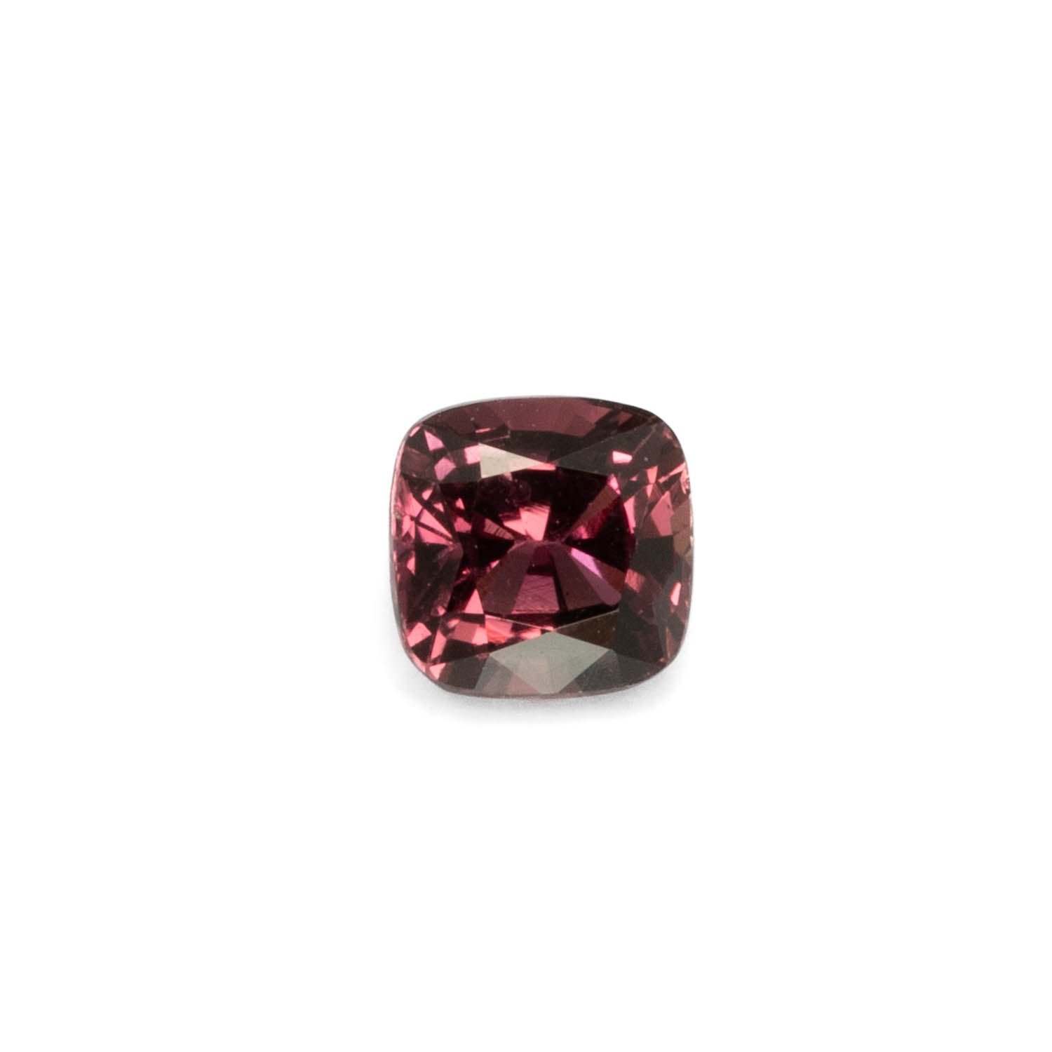 view in different light of 1.02CT Natural Brown Sapphire – Cushion Cut Loose Gemstone
