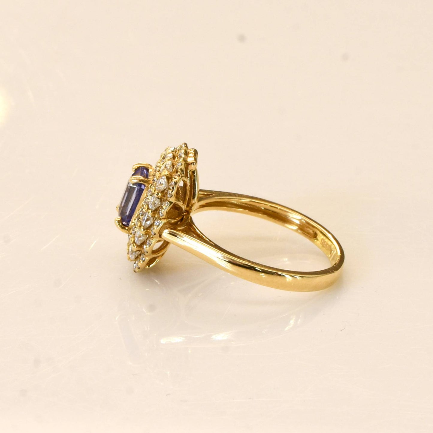 Natural Blue Ceylon Sapphire Convertible Pendant and Ring