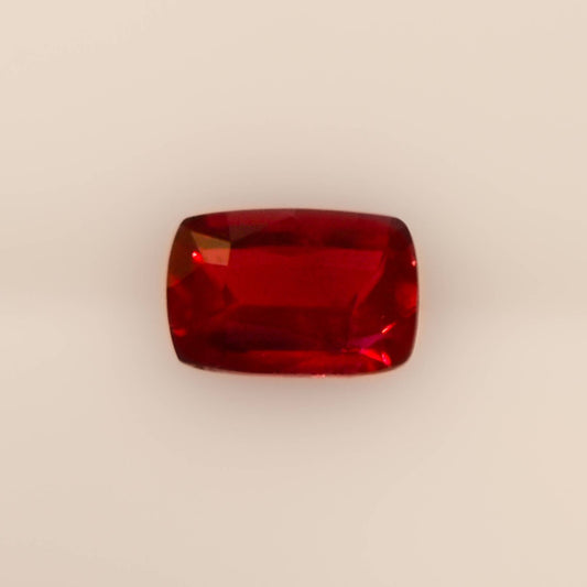 1.5 ct Natural Ruby Cushion Shape Unheated
