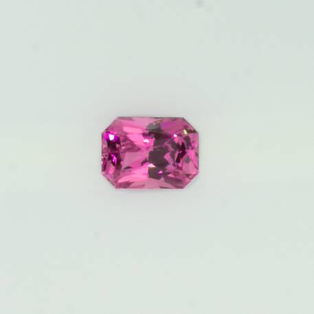 0.85 ct Natural Pink Sapphire Emerald  Shape Unheated
