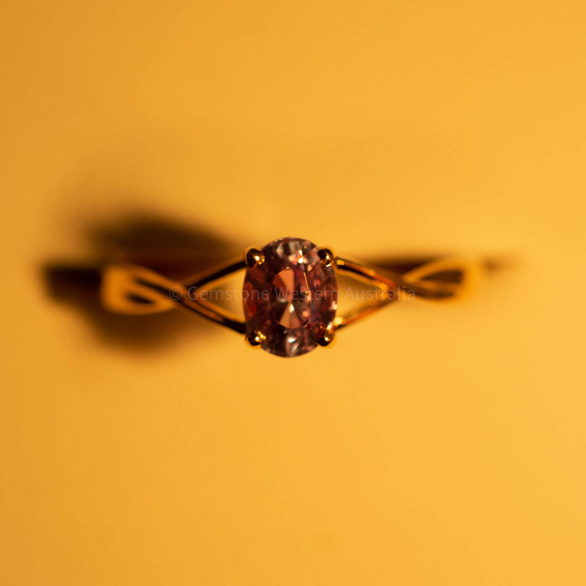 Colour Changing Exclusive Alexandrite Solitaire Ring in Rose Gold