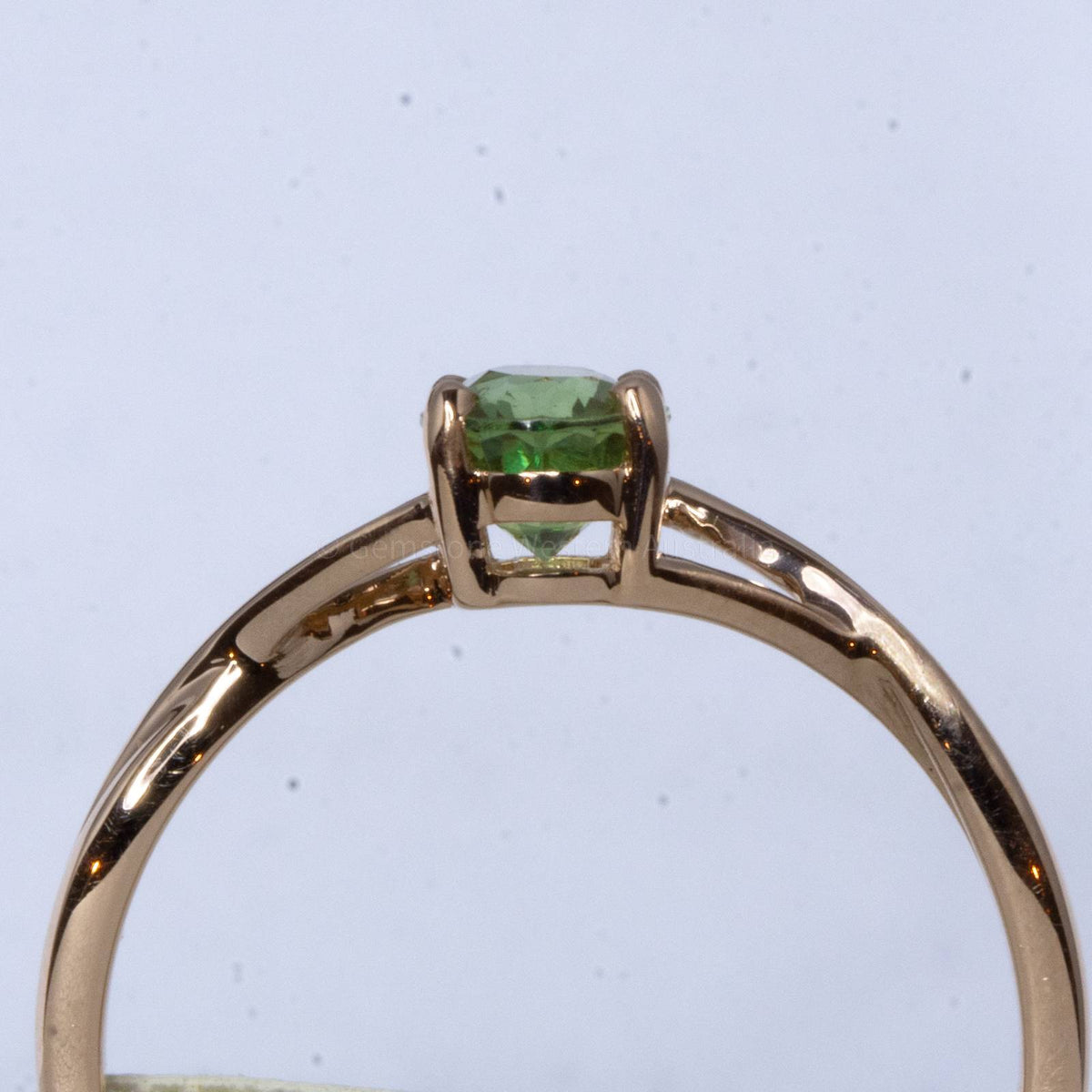 Colour Changing Exclusive Alexandrite Solitaire Ring in Rose Gold