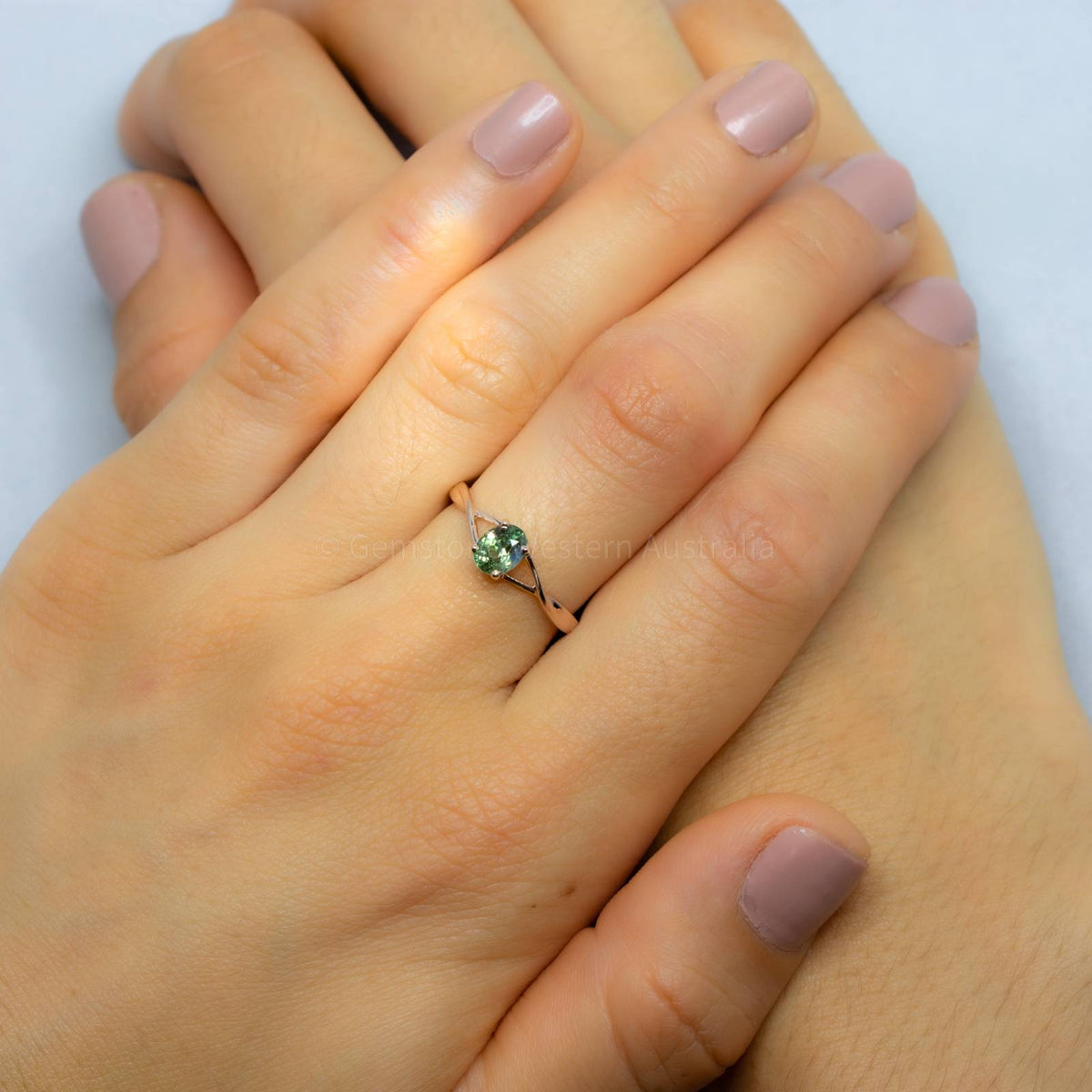 Colour Changing Exclusive Alexandrite Solitaire Ring in Rose Gold