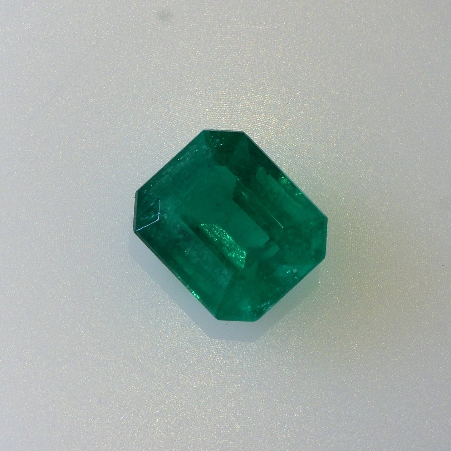 1.5 Carat Emerald Cut  Colombian Emerald  Loose Gemstone