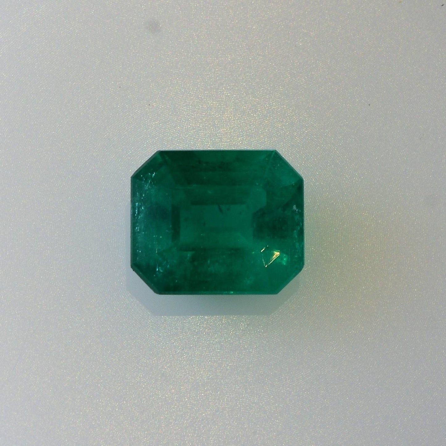 1.5 Carat Emerald Cut  Colombian Emerald  Loose Gemstone