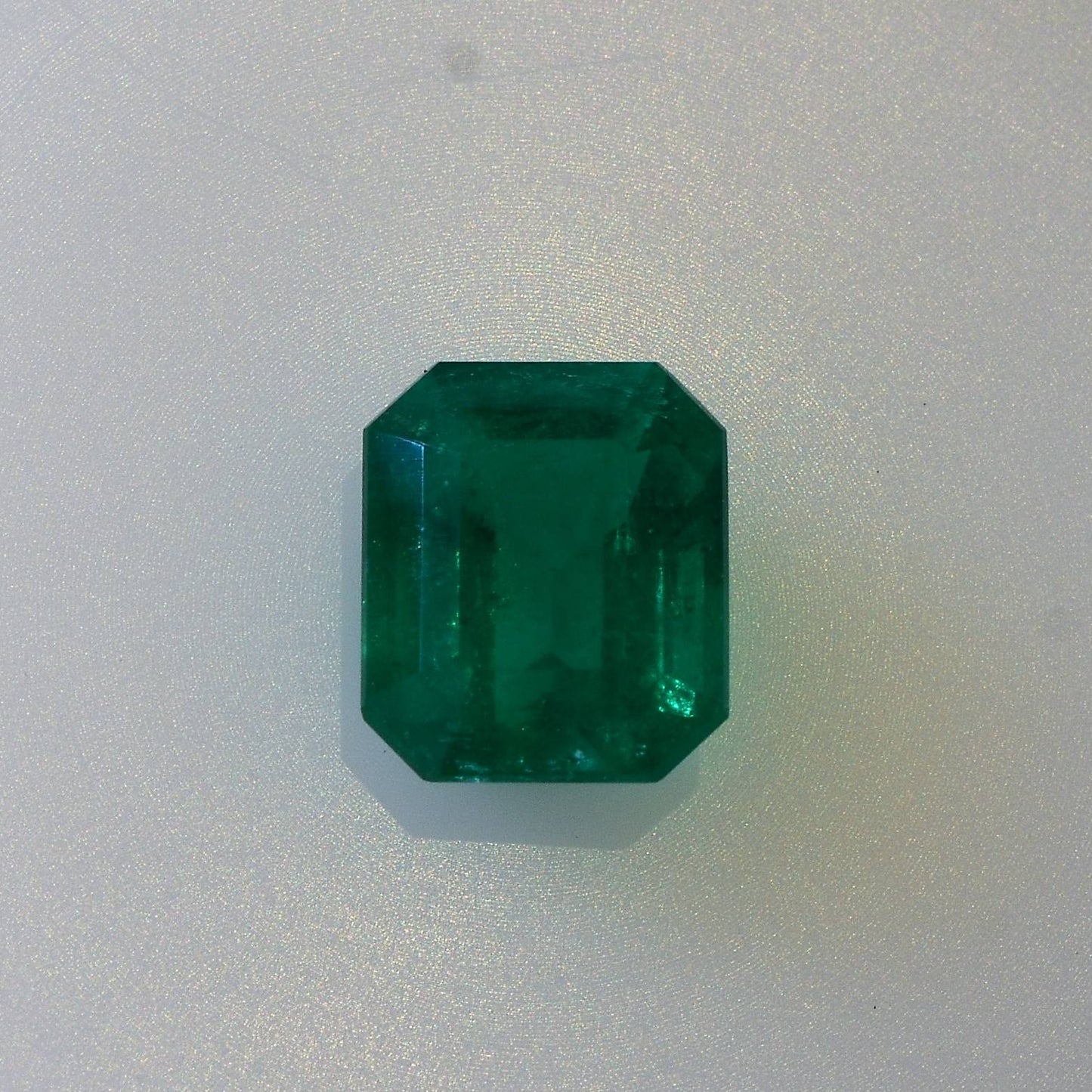 1.5 Carat Emerald Cut  Colombian Emerald  Loose Gemstone