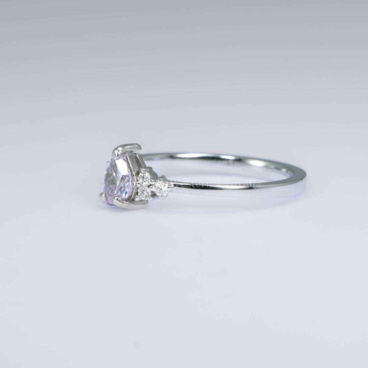 0.30ct Pink Diamond GIA Diamond Ring in Platinum 950