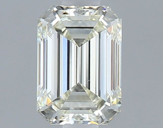 0.52 Carat L-VS1 Emerald Cut Diamond