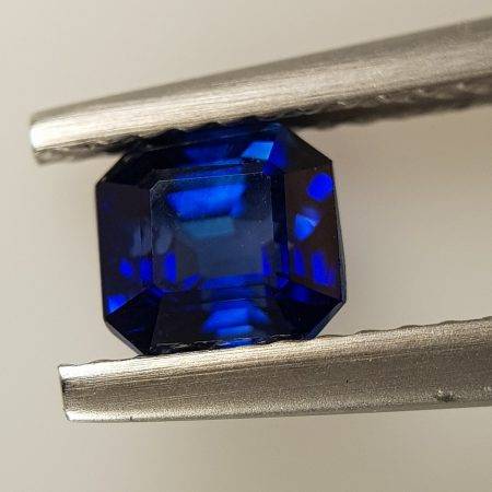Blue Sapphire Emerald Cut Shape