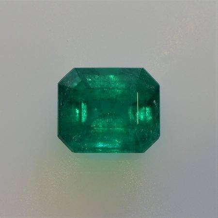 1.5 Carat Emerald Cut Colombian Emerald Loose Gemstone
