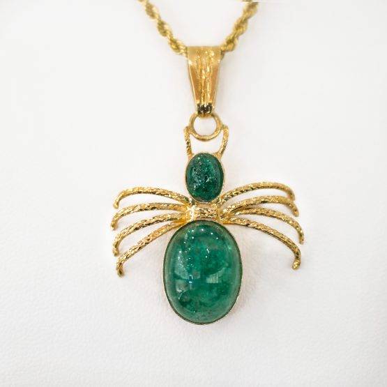 colombian emerald spider pendant 1982135-2