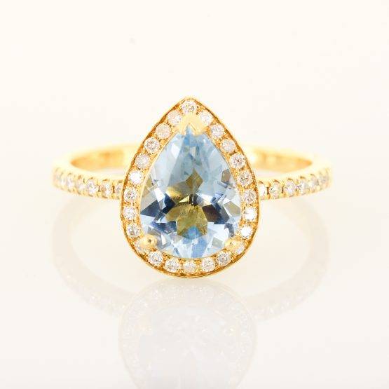 aquamarine diamond halo ring 1982130-4