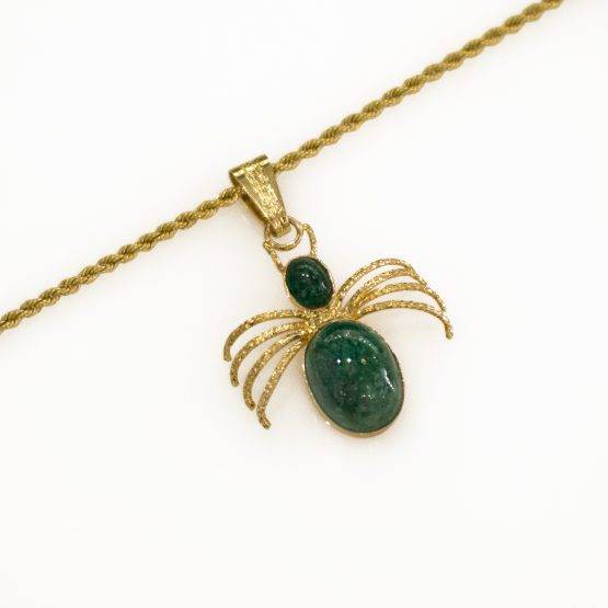 colombian emerald spider pendant 1982135-6