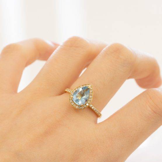 aquamarine diamond halo ring 1982130-8