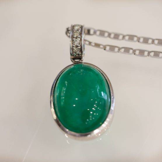 Colombian Emerald Pendant - 198295-6