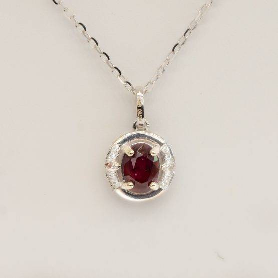ruby diamond pendant 1982240-2