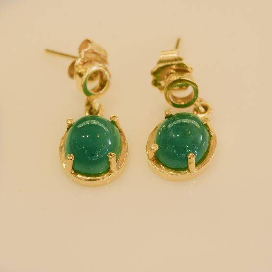 Colombian emerald dangle earrings 1982170-5