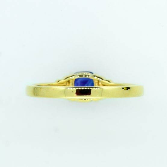 Natural Unheated Sapphire and Diamonds Ring - 1982337-4