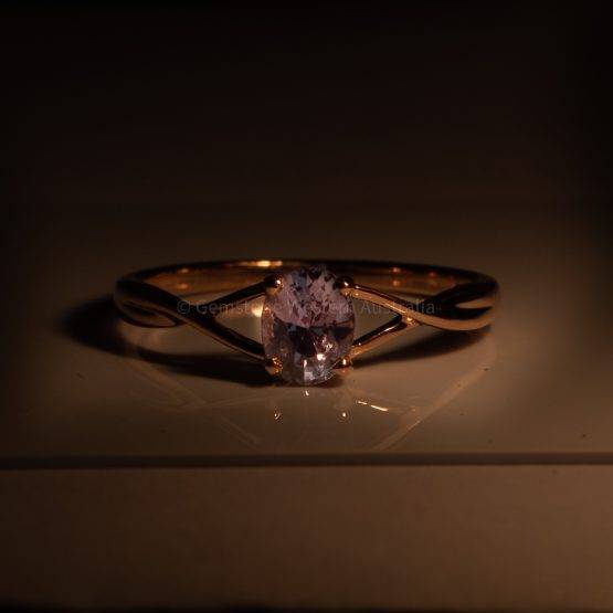 Colour Changing Exclusive Alexandrite Solitaire Ring in Rose Gold - 1982374-4