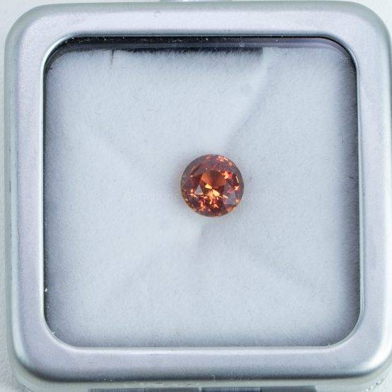 1.60 CT UNHEATED NATURAL PADPARADSCHA ROUND MIX CUT CERTIFIED
