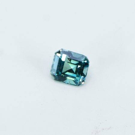 UNHEATED NATURAL TEAL GREEN SAPPHIRE CERTIFIED