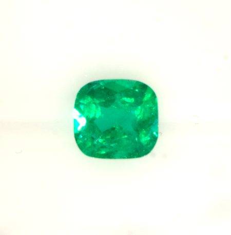 Cushion Colombian Emerald