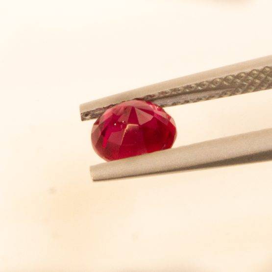 Natural Ruby Round Shape Unheated