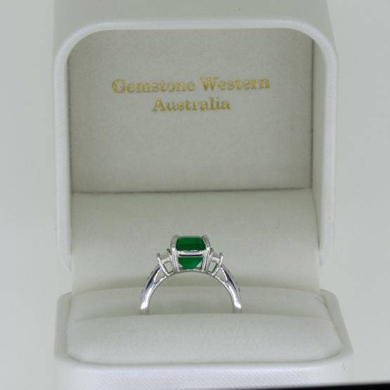 Superb Natural Emerald and Diamond Ring 3.5ct Colombian Emerald Ring - 1982583-3