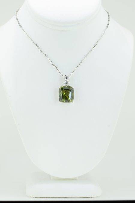 Green Sapphire Pendants