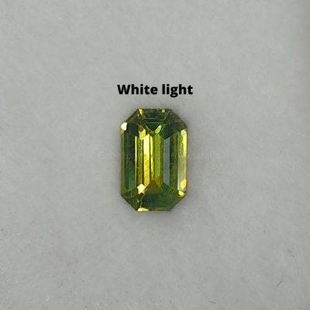 0.66 ct Natural Alexandrite Loose Gemstone Emerald Cut