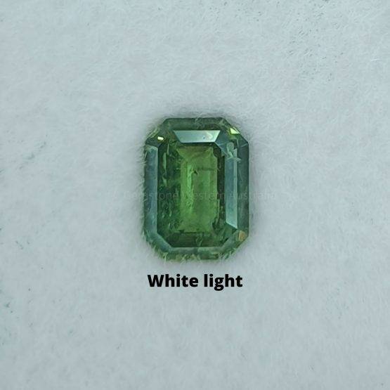 0.63 ct Natural Alexandrite Loose Gemstone Emerald Cut