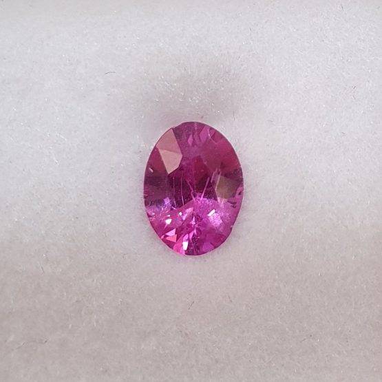 0.74 Ct Natural Pink Sapphire Loose Gemstone Oval Cut