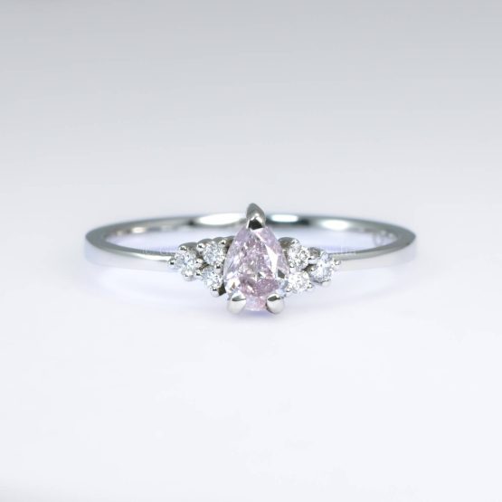 0.30ct Pink Diamond GIA Diamond Ring in Platinum 950 - 1982772