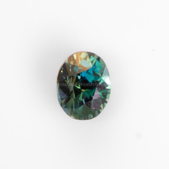 1.79 CT UNHEATED NATURAL TEAL BLUE  GREEN SAPPHIRE   CERTIFIED