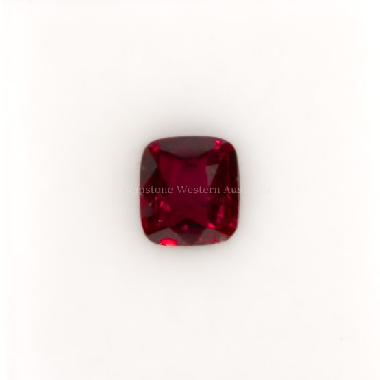 1.06 CT NATURAL UNHEATED RUBY - CUSHION CUT