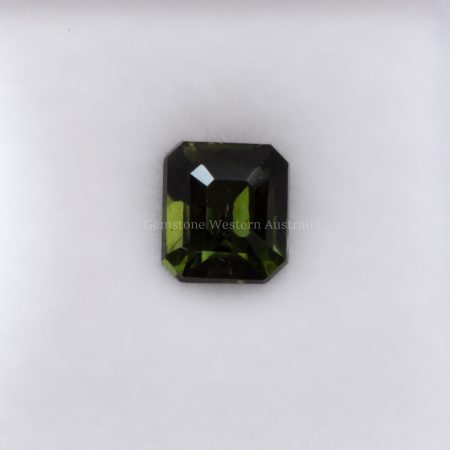 1.72 CT NATURAL UNHEATED GREEN SAPPHIRE - OCTAGONAL CUT