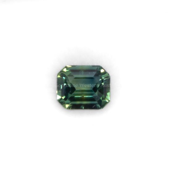 1.20 CT NATURAL UNHEATED TEAL SAPPHIRE - OCTAGONAL CUT