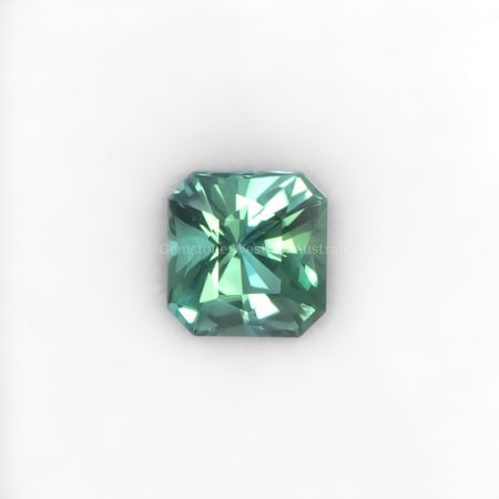 FRONT VIEW OF 1.37 CT NATURAL TOURMALINE - OCTAGONAL CUT