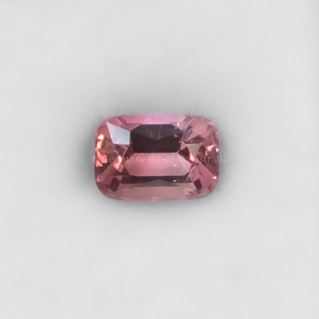 FRONT VIEW OF 1.00 CT NATURAL TOURMALINE - CUSHION CUT