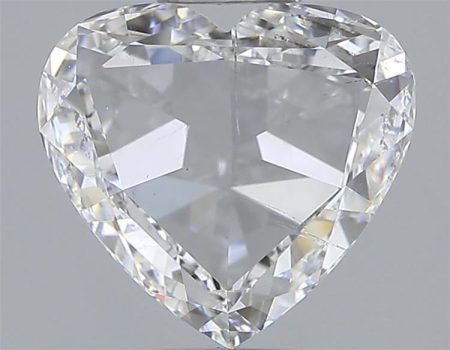1.51 Carat F SI2 Heart Diamond