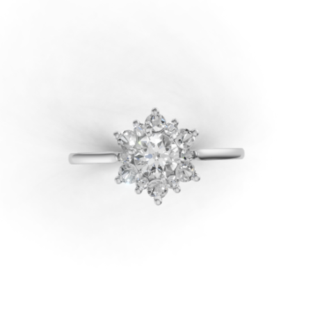 Flora Belle Halo Ring